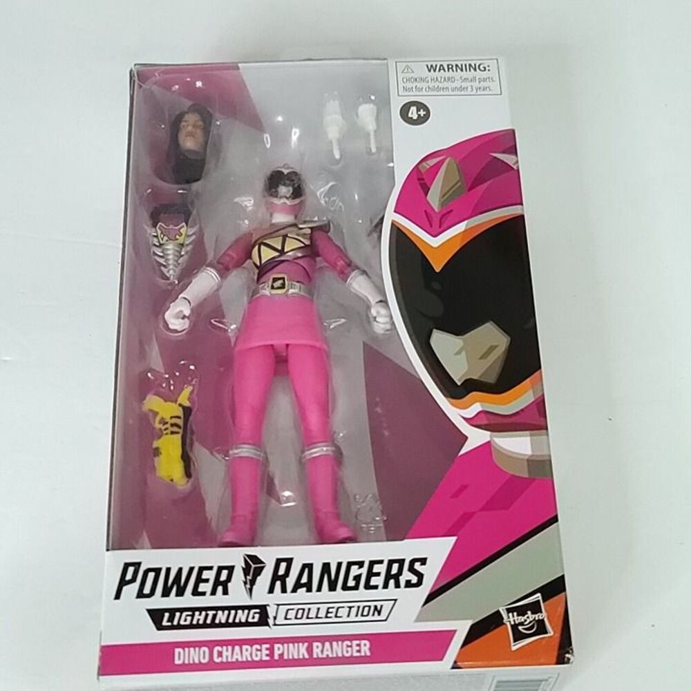 Hasbro Power Rangers Lightning Collection Dino Charge Pink Ranger 6" Figure NEW